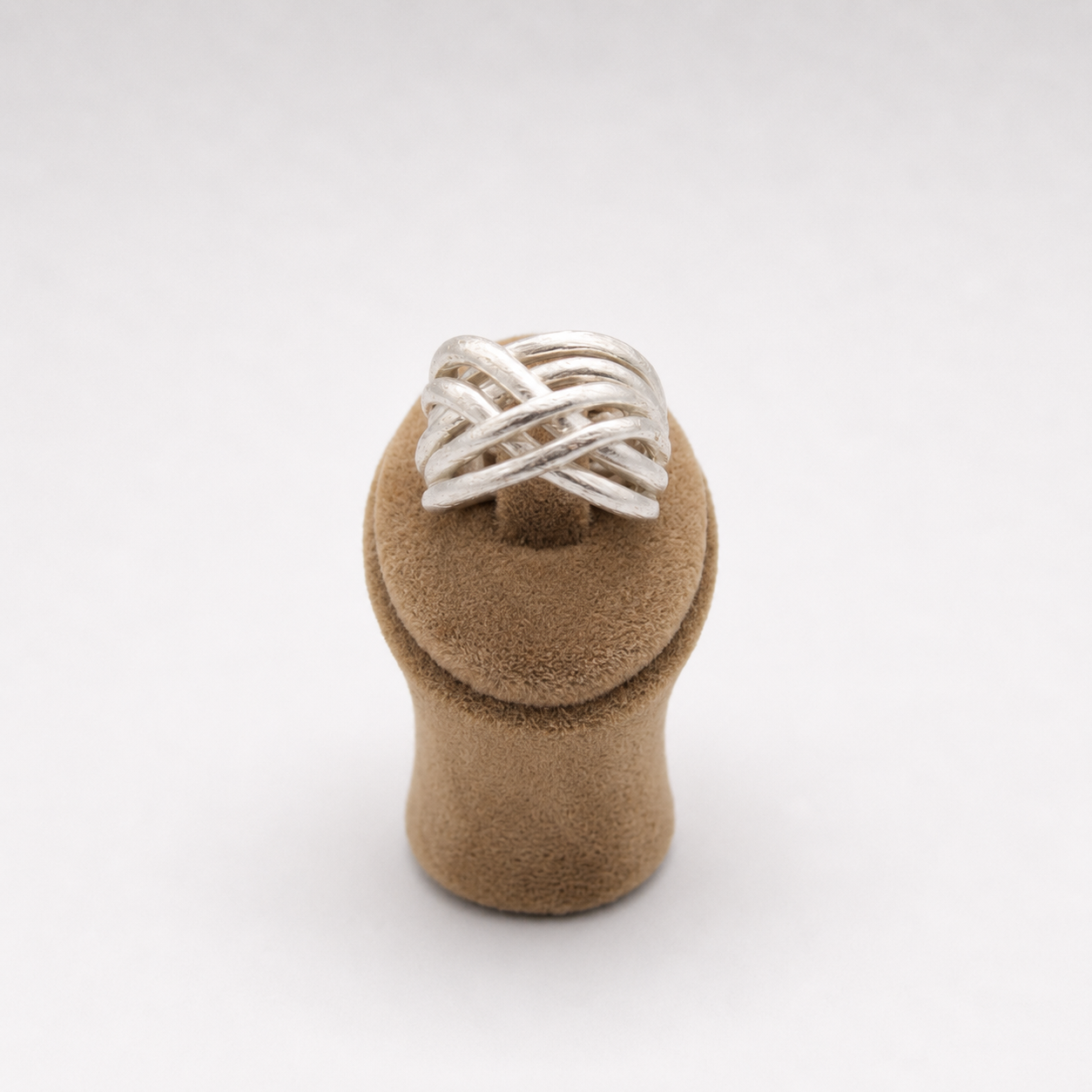 Harmony Weave Ring in Silver
