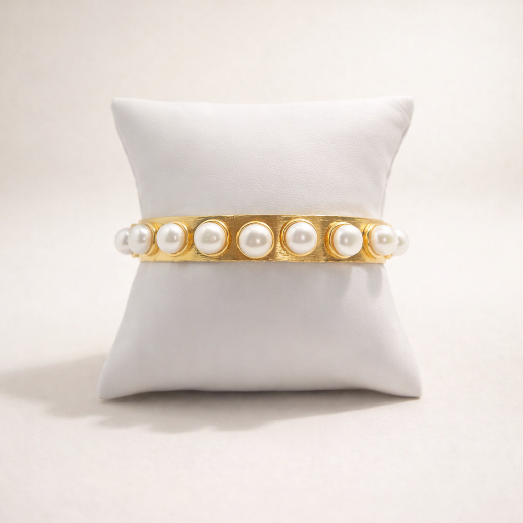 Perla Aurea Mini Cuff in Gold