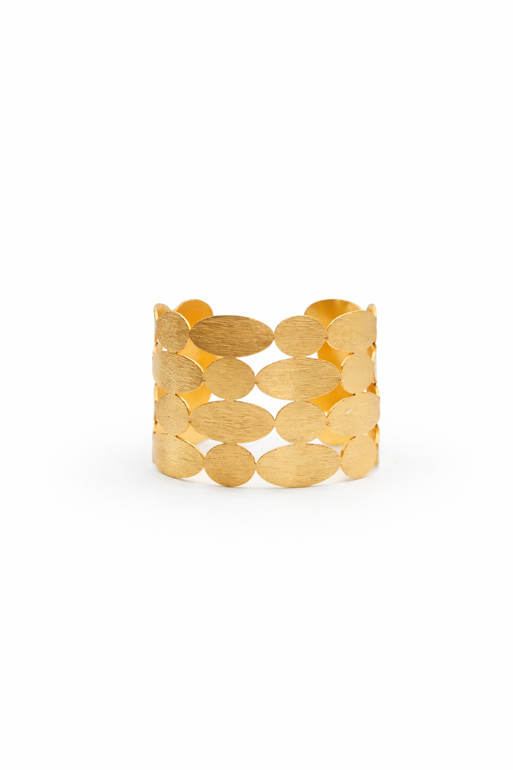 Solara Petal Cuff in Gold