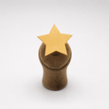 Nova Star Statement Ring in Gold