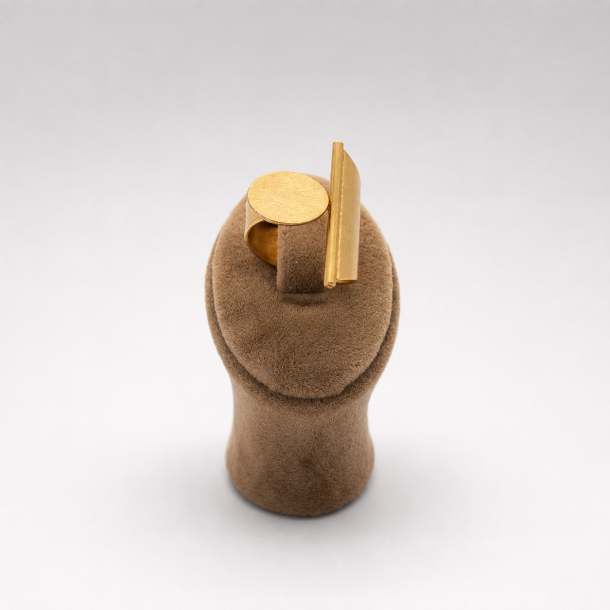 Axis Statement Ring in Gold