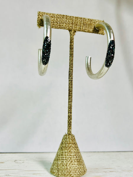 Crystal hoops