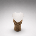 Amour Heart Statement Ring in Silver