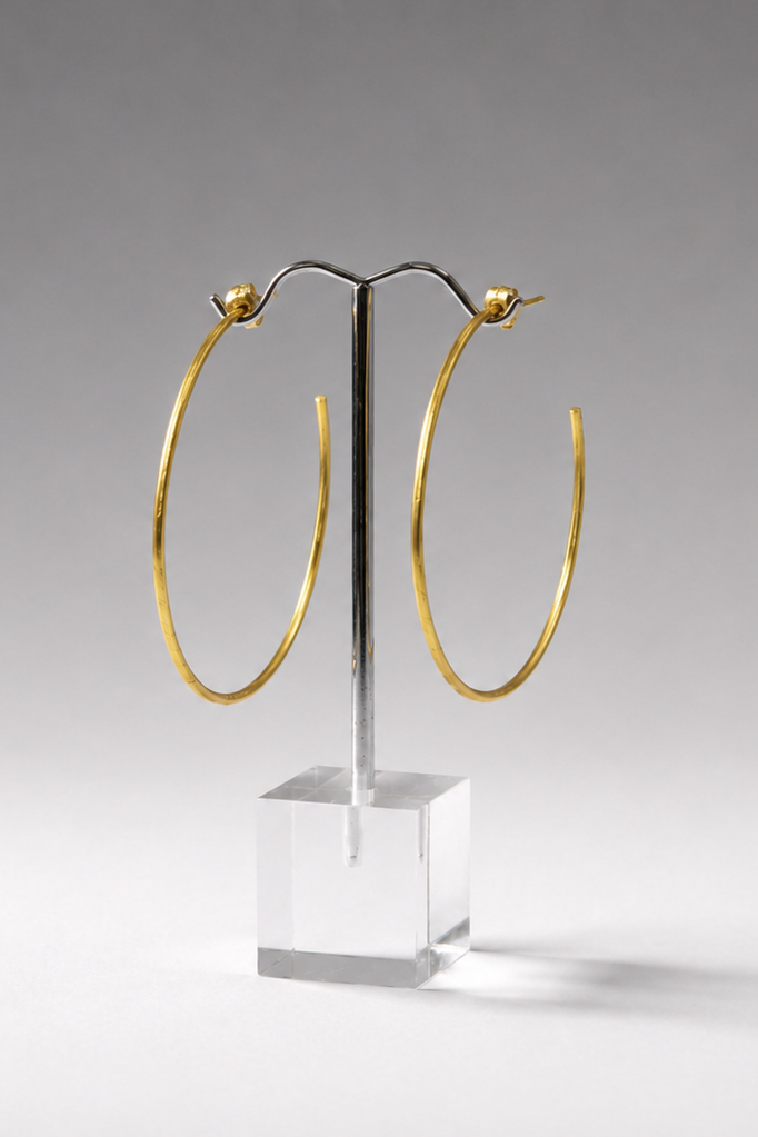 Isla Hoops in Gold
