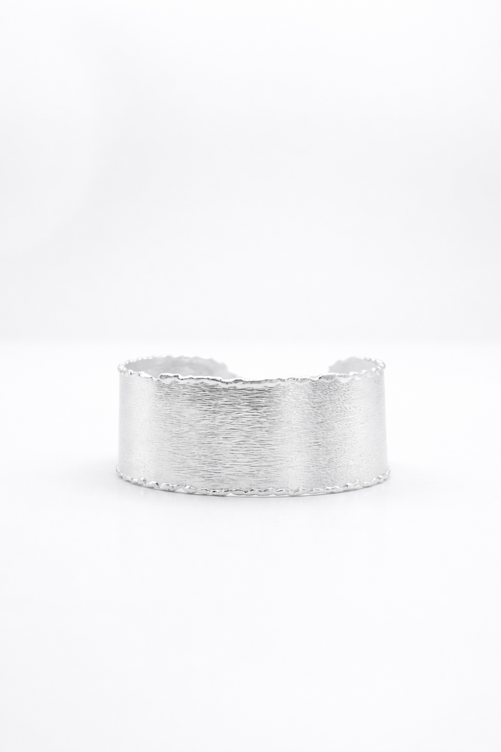 Aurelia Edge Small Cuff in Silver
