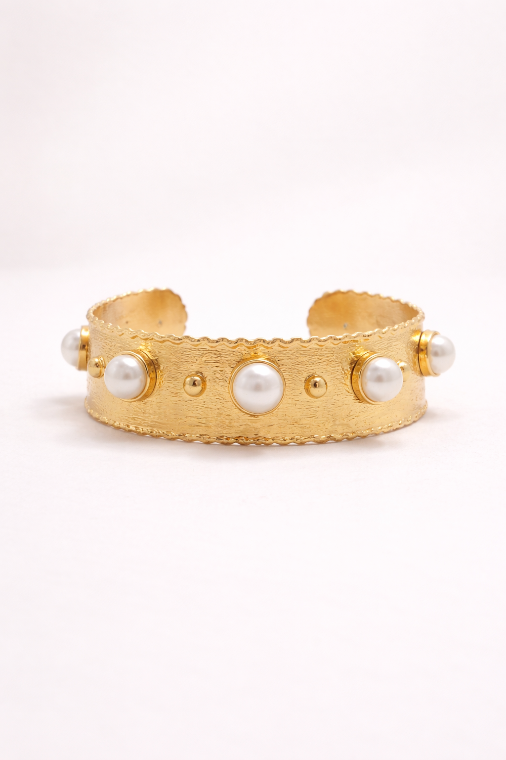 Perla Aurea Small Cuff in Gold