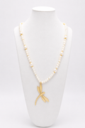 Libélula Pearled Necklace