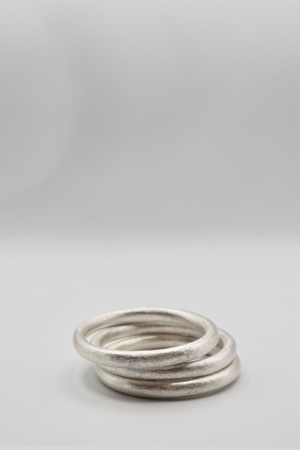 Narin Trio Bangles in Silver