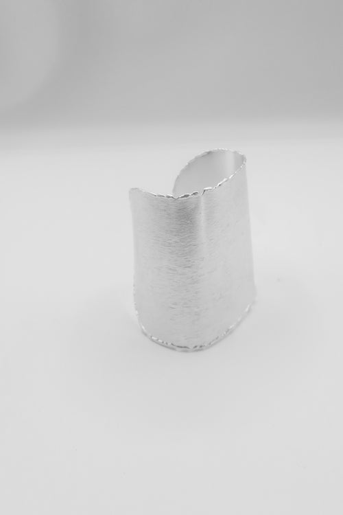 Aurora Bold Cuff in Silver