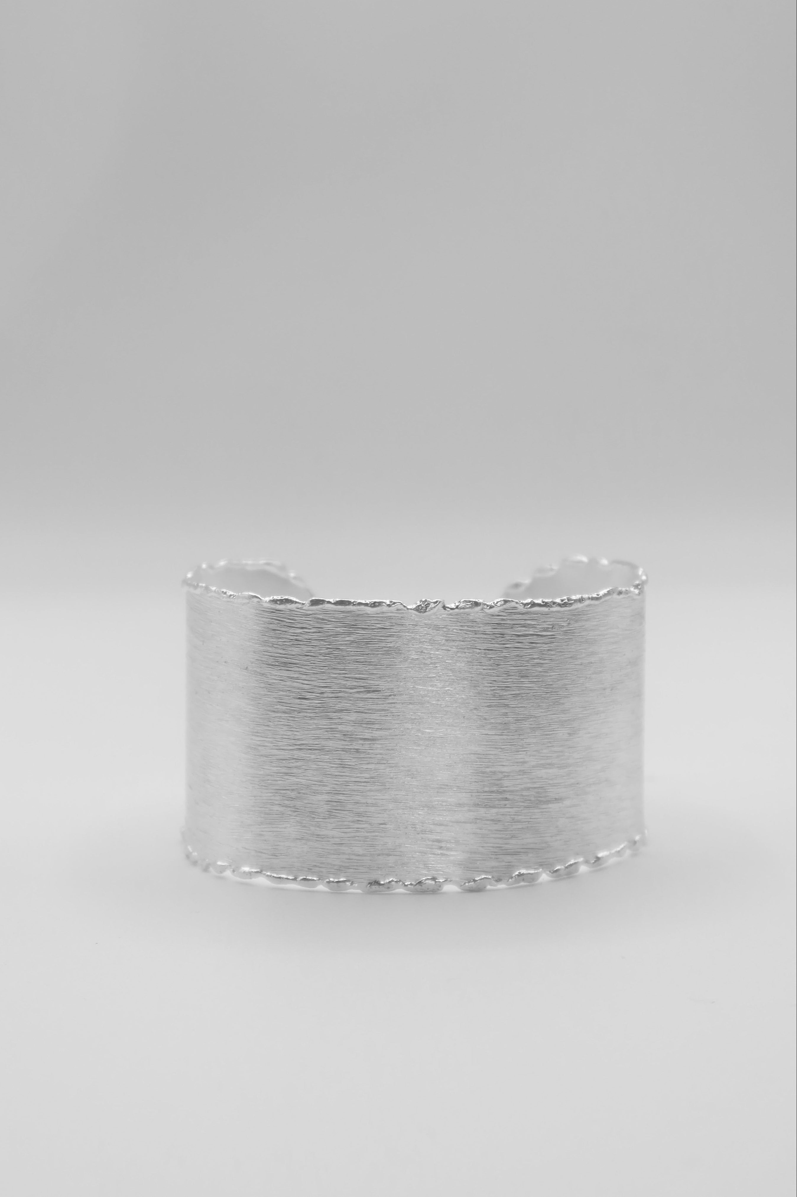 Aurelia Edge Cuff in Silver
