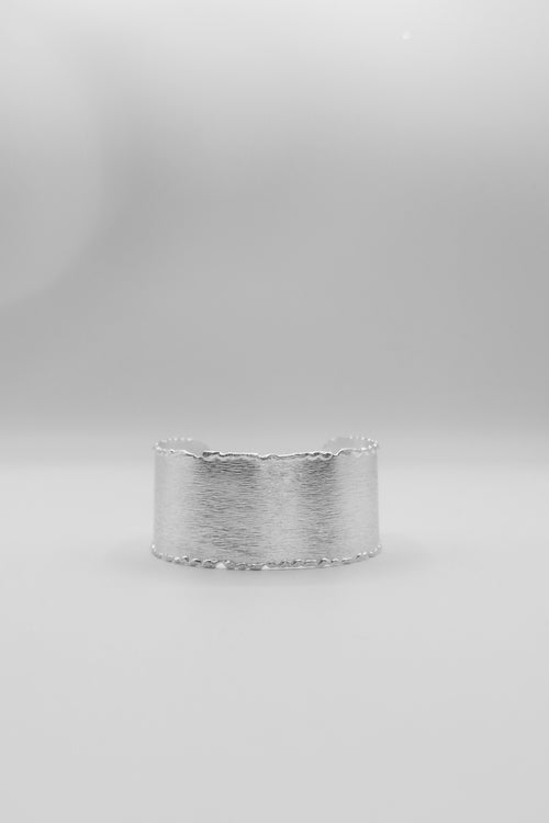 Aurelia Edge Small Cuff in Silver