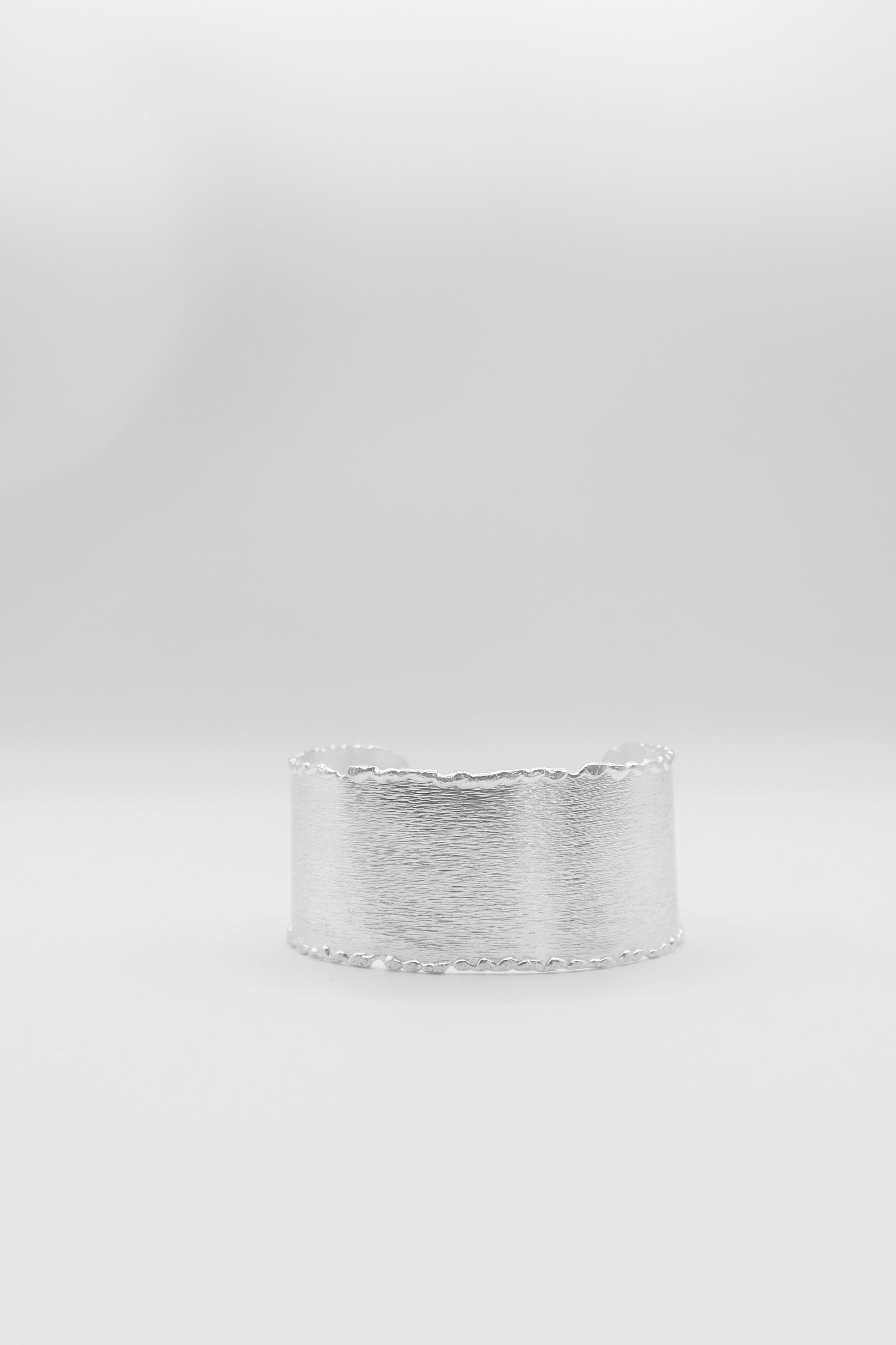 Aurelia Edge Small Cuff in Silver
