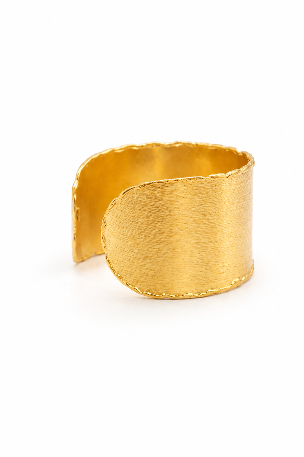 Aurelia Edge Cuff in Gold | Medium