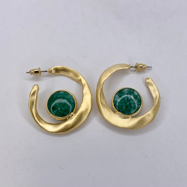 CIRCLE HOOP EARRINGS