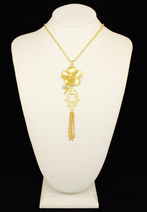 HAMSA & FLOWER CHAIN