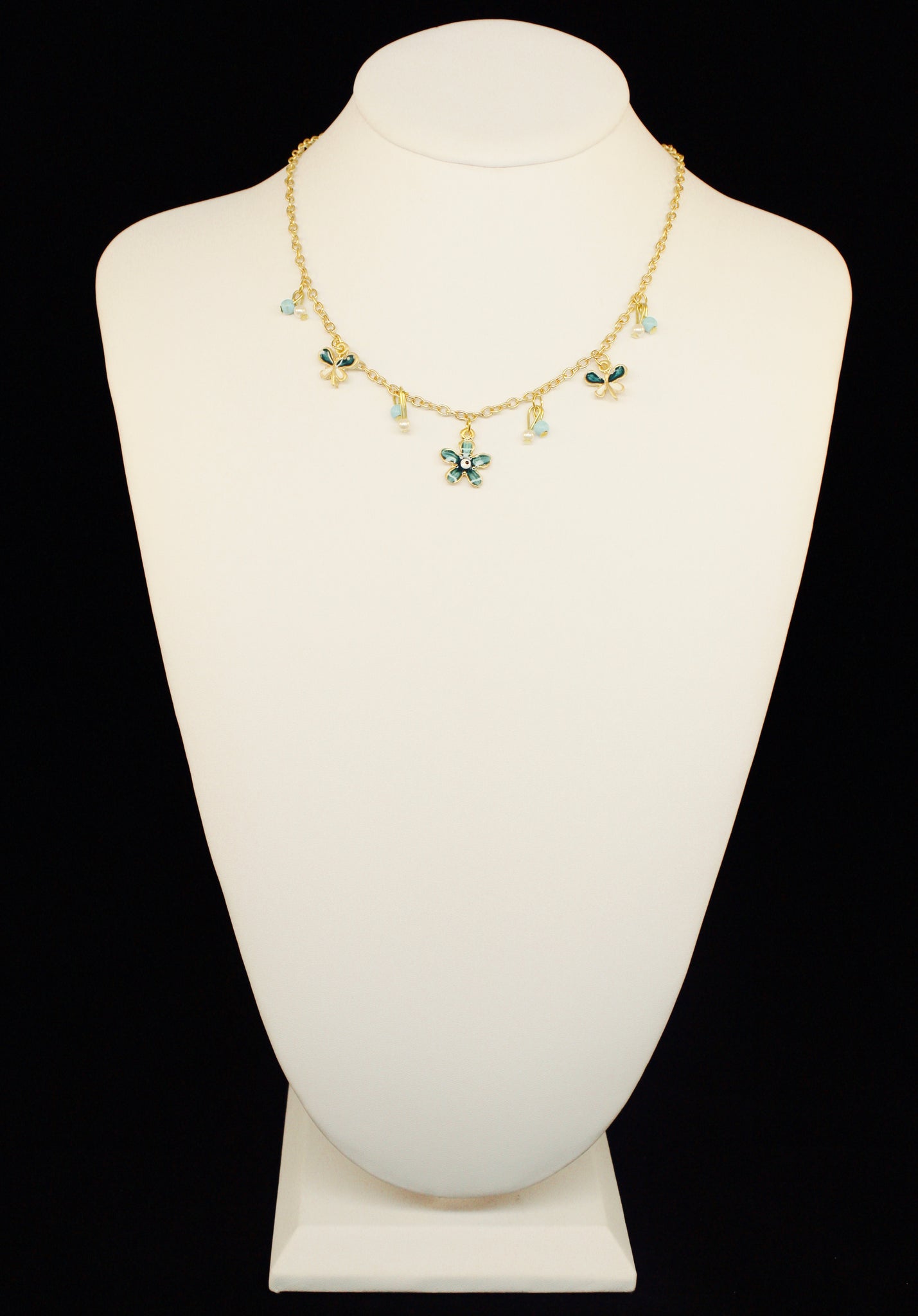 SIMPLE FLOWER NECKLACE