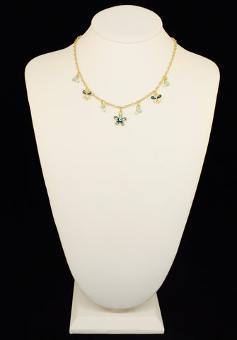 SIMPLE FLOWER NECKLACE