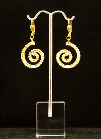 SWIRL EARRING