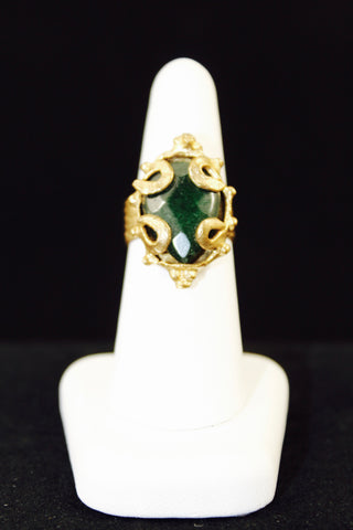 OVAL AGATA RING