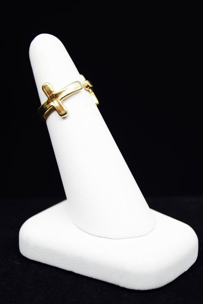 OPEN CROOS RING