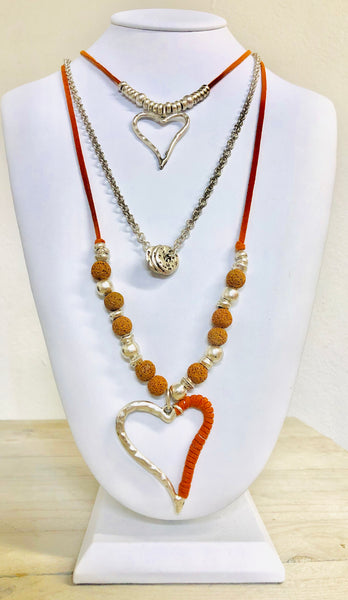 ZAMAC HEART NECKLACE